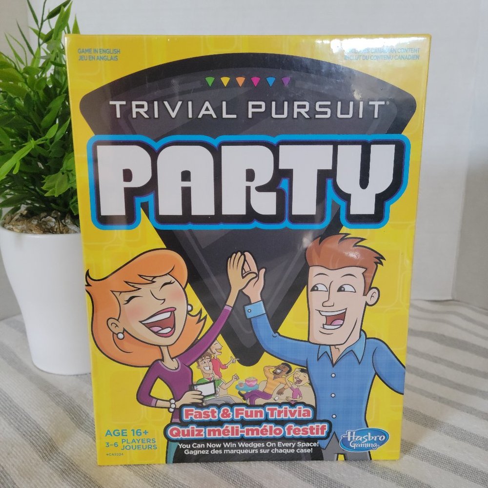 Trivial Pursuit Party NWT NIB